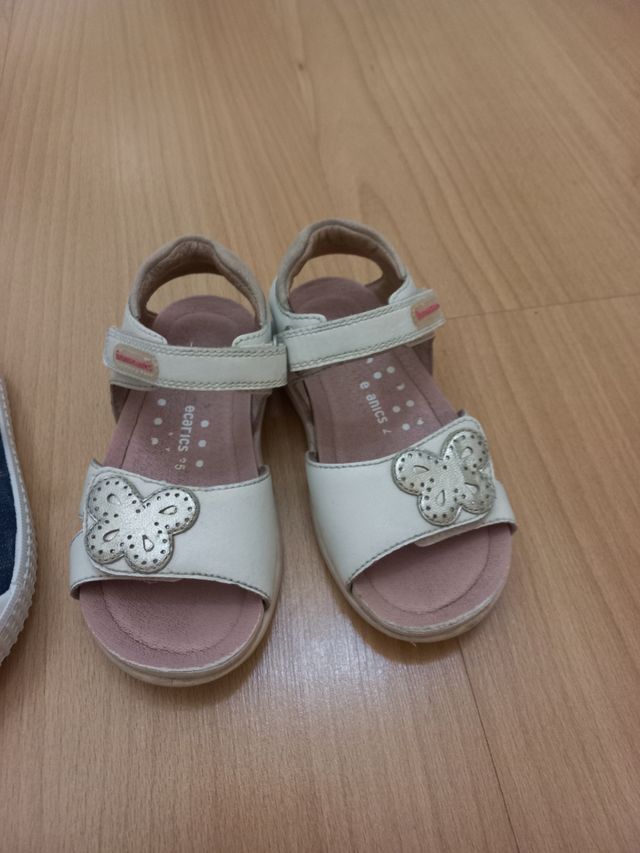 Lote zapatos niña talla 25