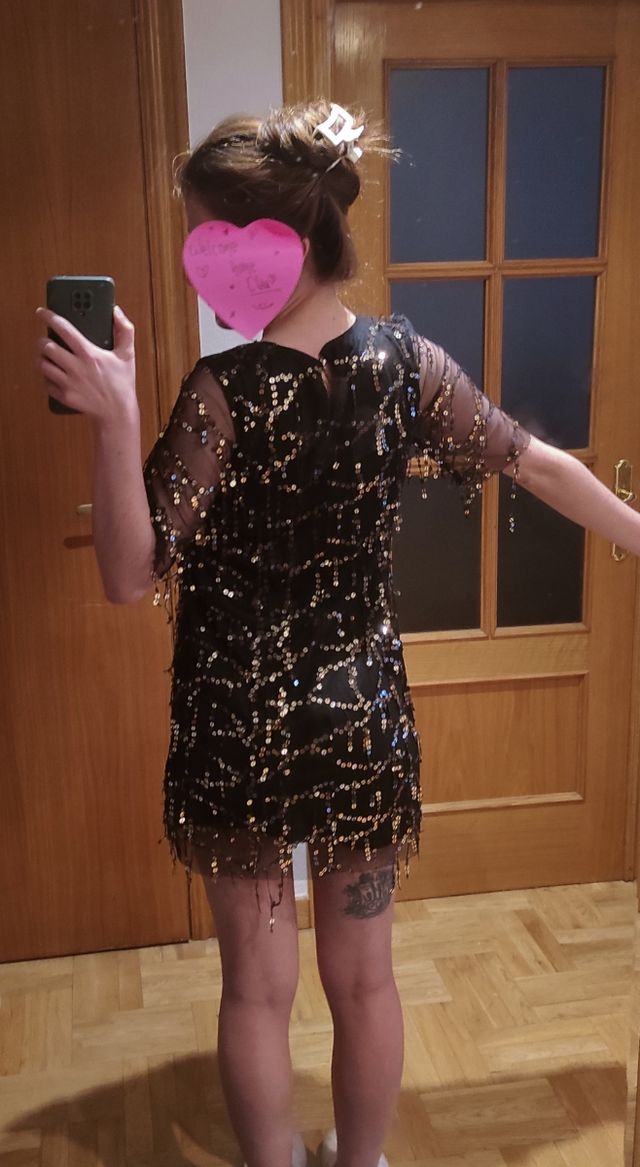 Vestido lentejuelas