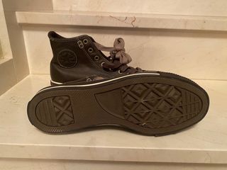 Converse All Star Piel Marron