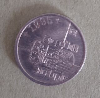 1 micro peseta del 1995 Espagna
