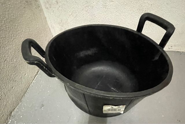 Cubo italiano de goma Bellota 30L Nuevo