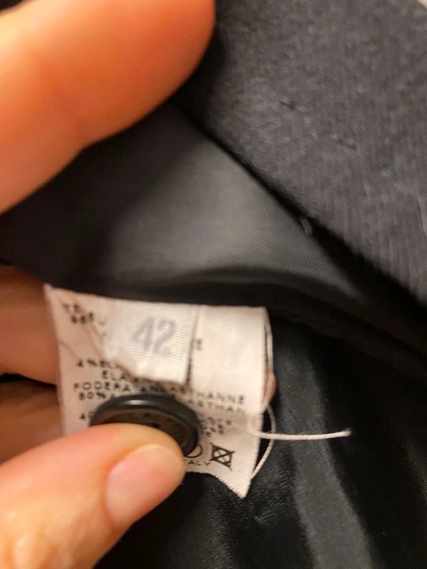 Giacca nera taglia 42 M