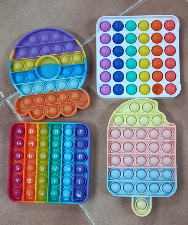 CONJUNTO DE POP IT 🔴🟠🟡🟢🔵🟣