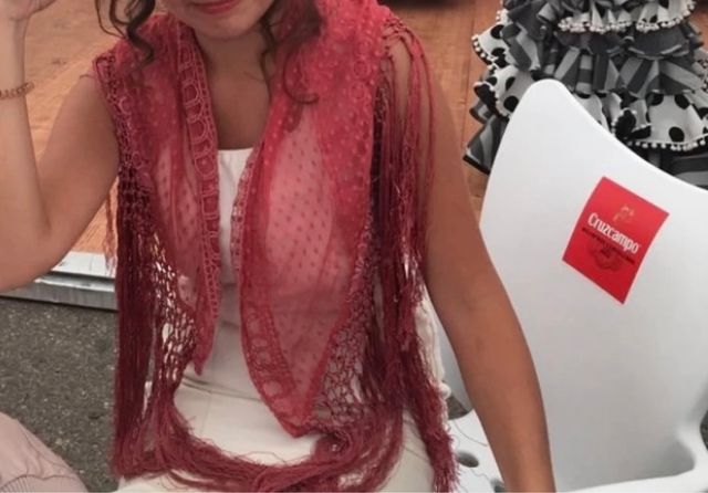 Mantoncillo de flamenca