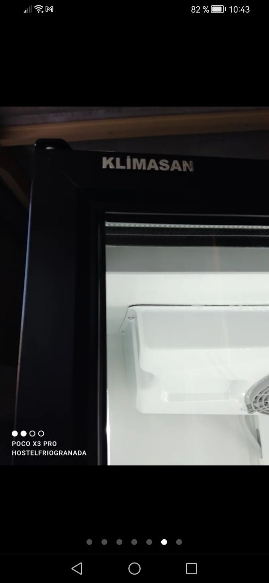 Armario expositor refrigerado 3 puertas