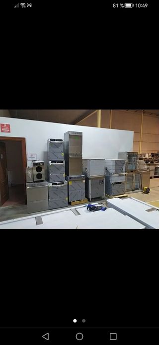 Maquinaria de hostelería de todo tipo.