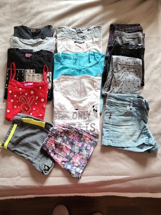 Lotto vestiti bambina 10-12 anni