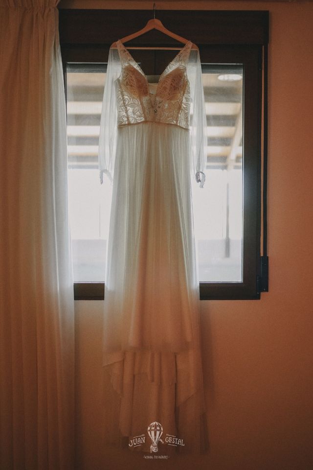 Abito da sposa elegante e regolabile taglia 38/40