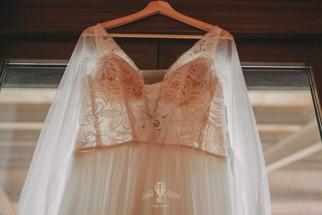 Abito da sposa elegante e regolabile taglia 38/40