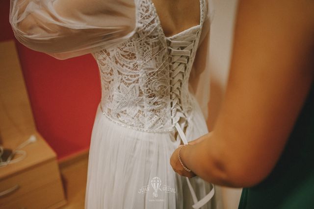 Abito da sposa elegante e regolabile taglia 38/40