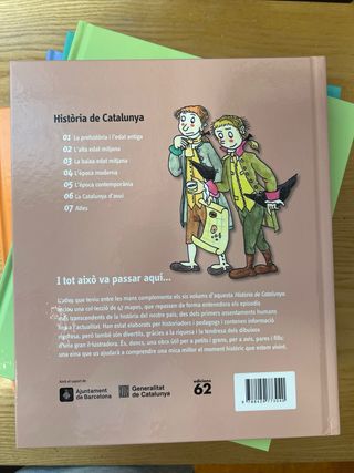 Col.leccio Llibres Història de Catalunya