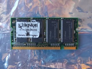 Memoria RAM DDR Kinston 256mb 266Mhz SO-DIMM