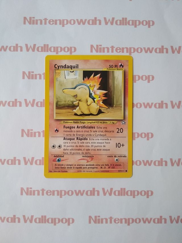 🇪🇦 Carta Pokémon Cyndaquil Neo Génesis