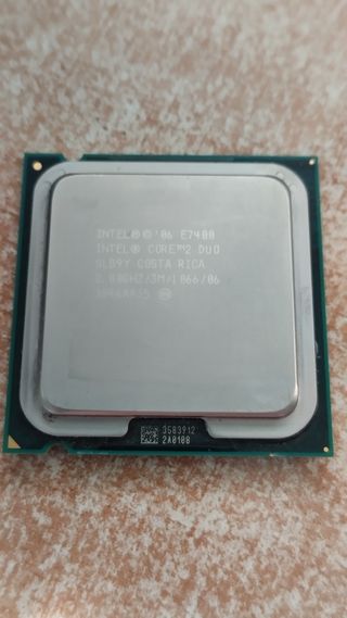 Intel core 2 E7400