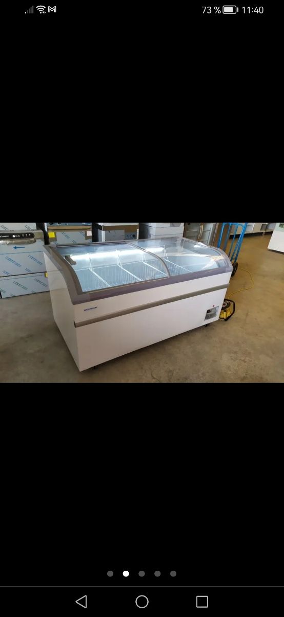 Isla de congelación de 1650 cm.