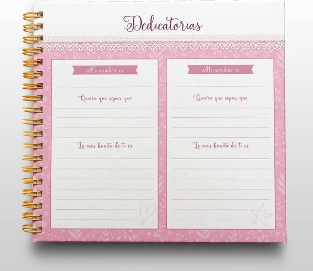 Libro de firmas personalizado comunión