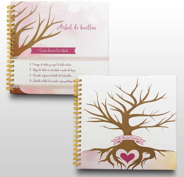 Libro de firmas personalizado comunión