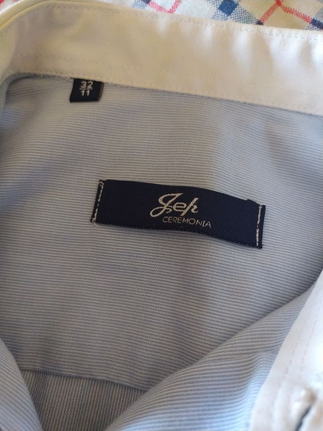 Camisa comunión/ ceremonia niño 11 años