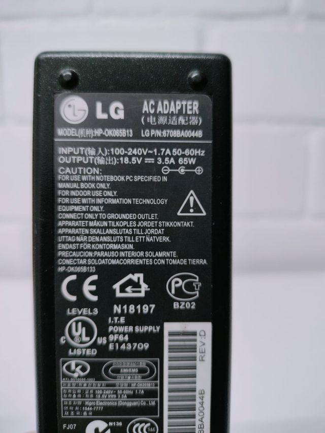 HP PPP009H HP-OK065B13 18,5V/3,5A 65W