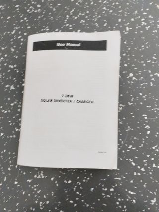 Inversor híbrido 7,2kw