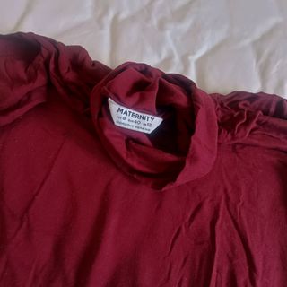 Camiseta cuello alto premamá embarazo 