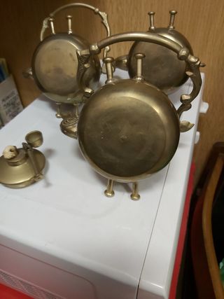 TEIERE IN BRONZO MOLTO ANTICHE