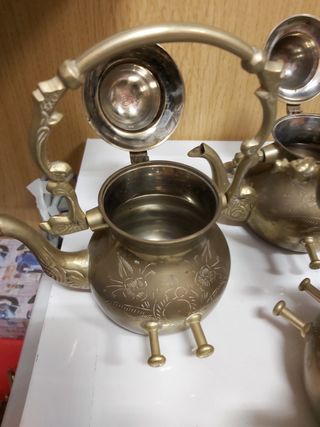 TEIERE IN BRONZO MOLTO ANTICHE