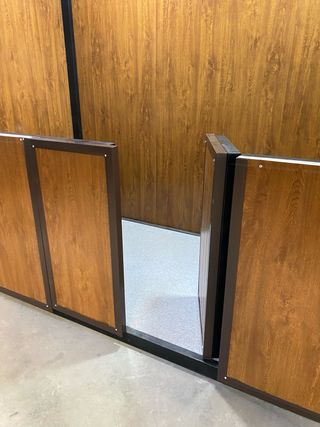 😍 Barbacoa Cocina exterior de apertura automatica