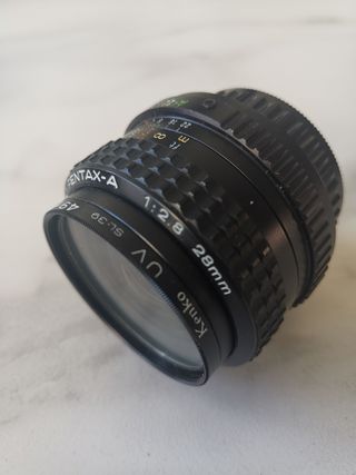PENTAX P50 con A28mmF2.8 y flash AF200T