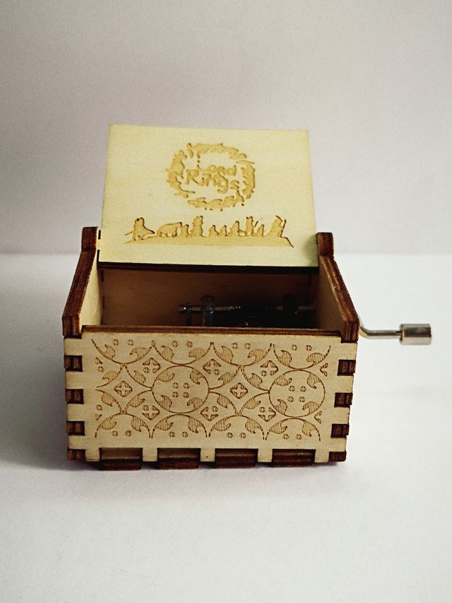 Cajita musical El señor de los anillos 