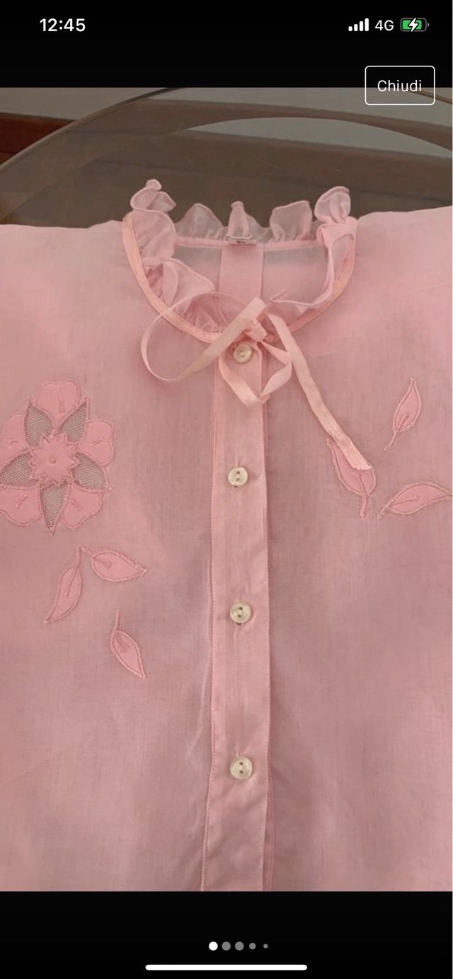 Camicia da notte in puro cotone tg.44