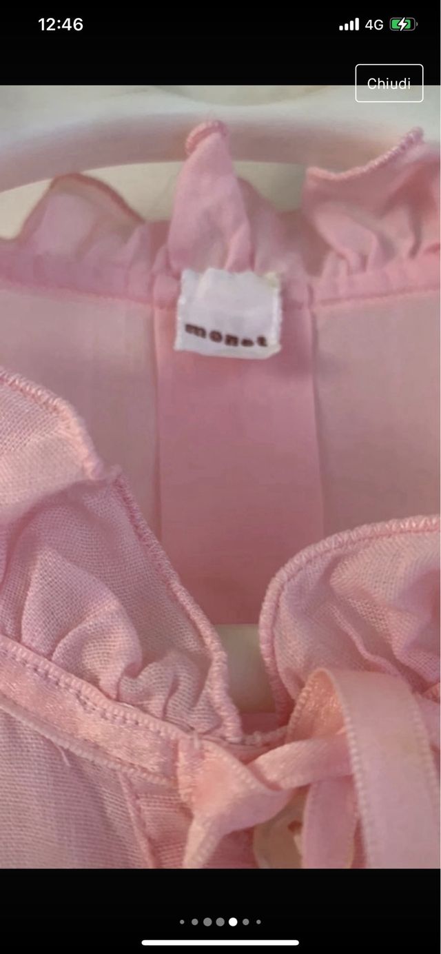 Camicia da notte in puro cotone tg.44