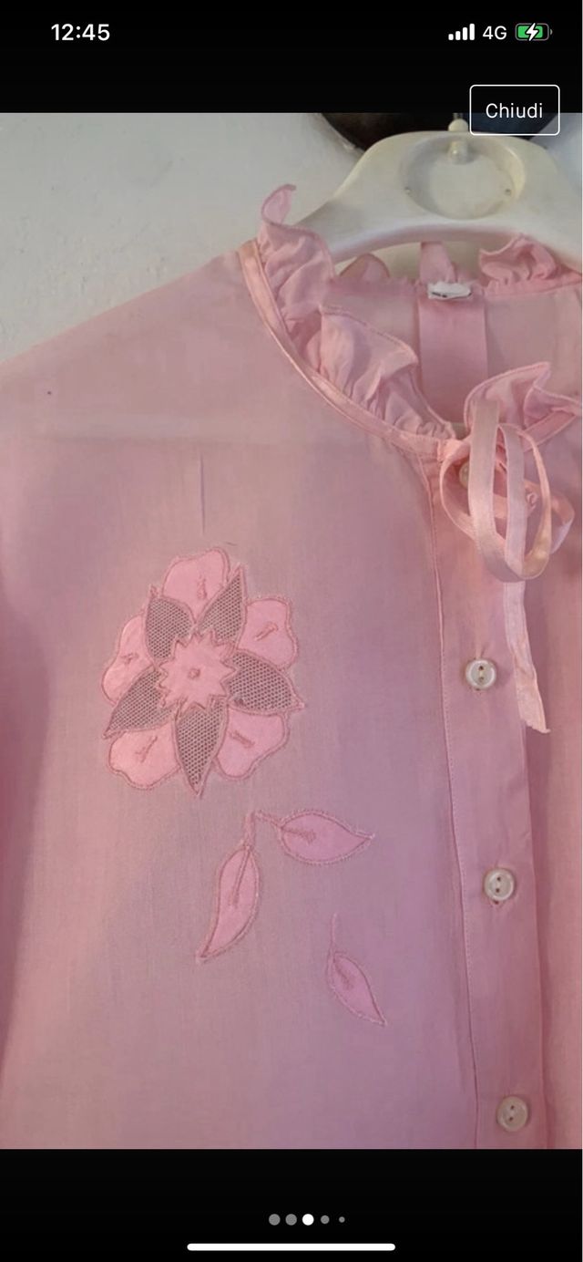 Camicia da notte in puro cotone tg.44