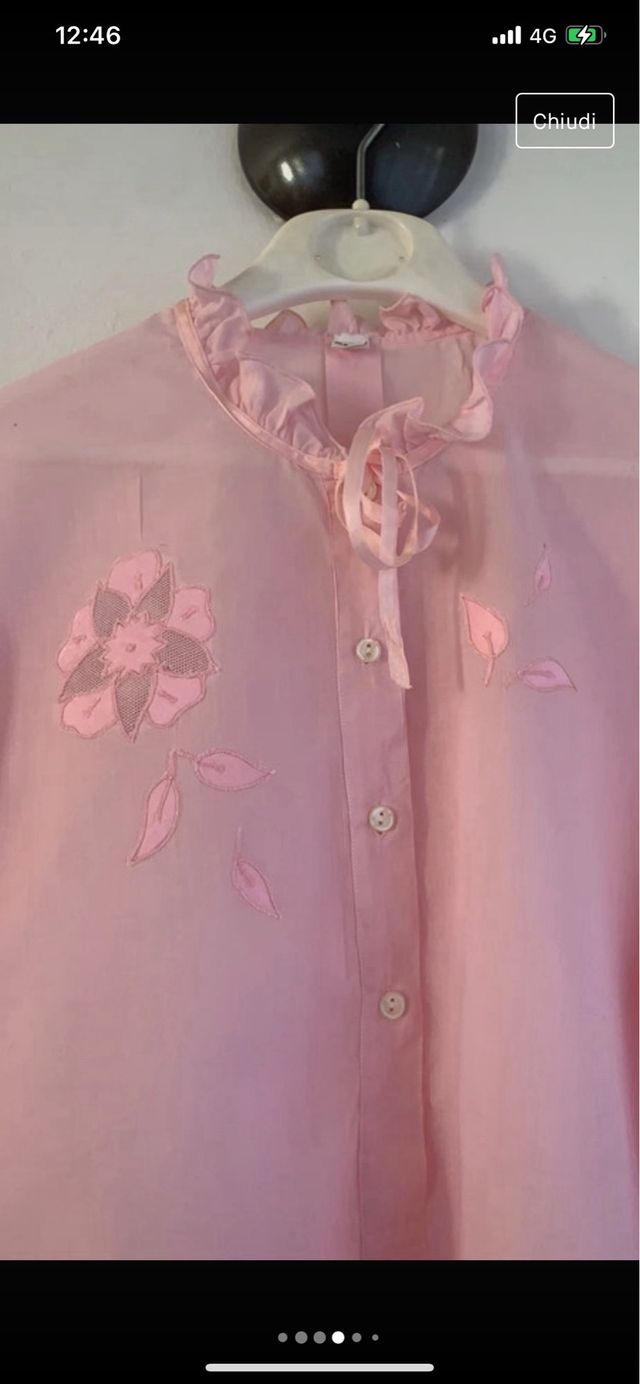 Camicia da notte in puro cotone tg.44