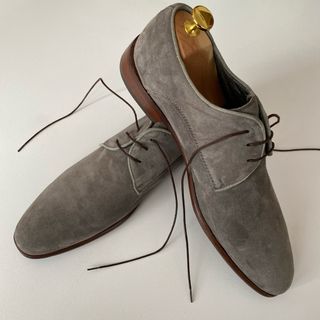 Zapatos de ante gris de Señor