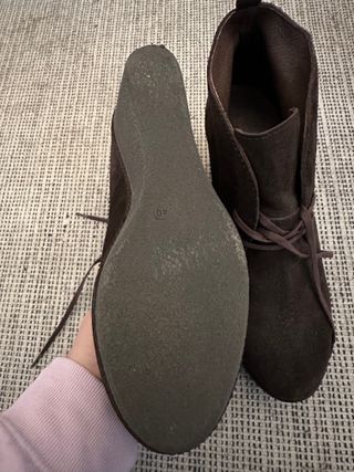 Botines Cuña Goma