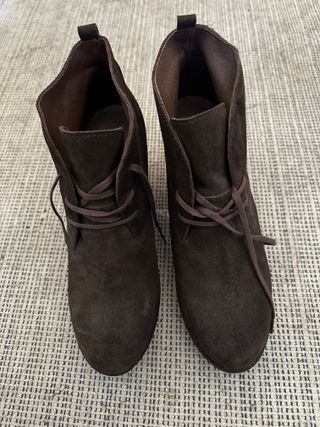 Botines Cuña Goma