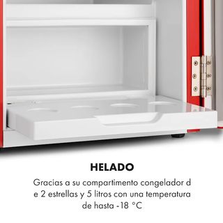 NEVERA KLARSTEIN AUDREY MINI 2 en 1 FRIGORIFICO