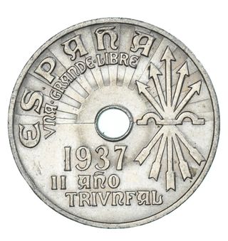 Se venden monedas de 25 céntimos