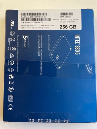 Disco Duro SSD 256GB