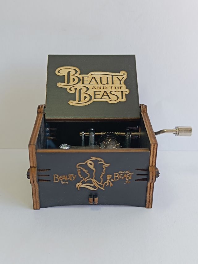 Cajita musical La Bella y la Bestia 