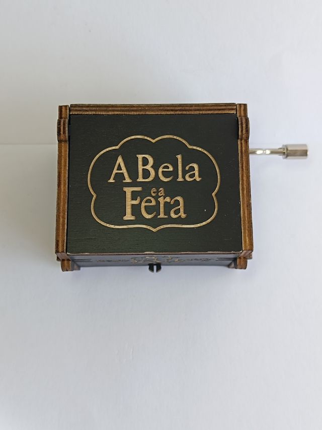 Cajita musical La Bella y la Bestia 