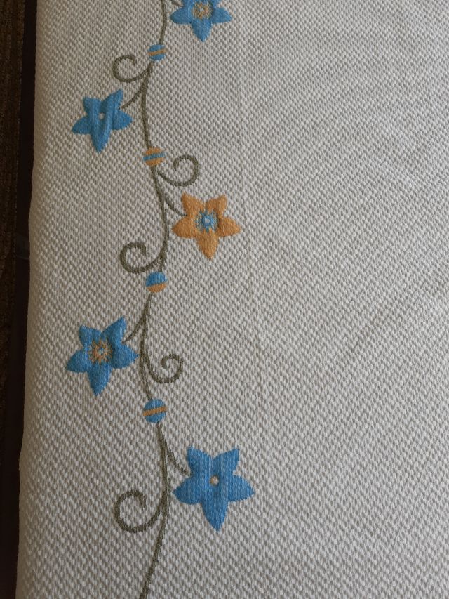 Colcha individual vintage