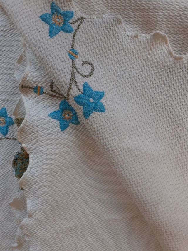 Colcha individual vintage