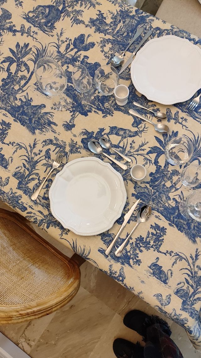 Mantel cartuja de sevilla pickman