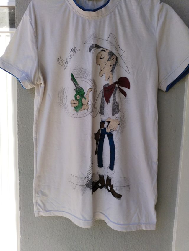 Camiseta lucky luke