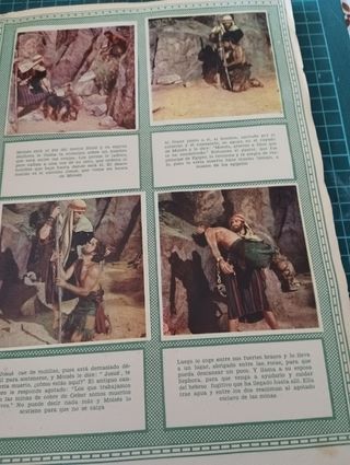 Album de cromos antiguo 