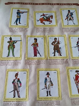 Album de cromos antiguo 