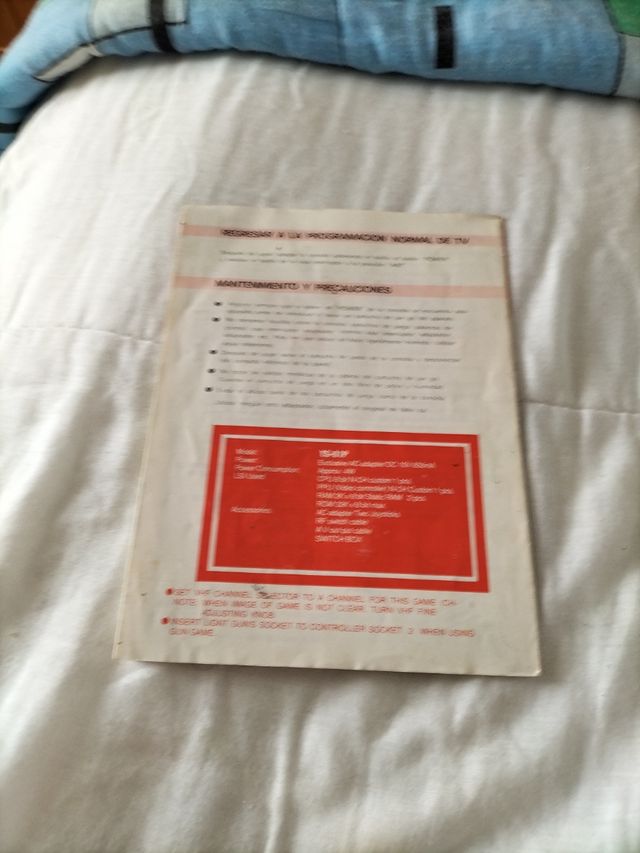 Manual de Nintendo 
