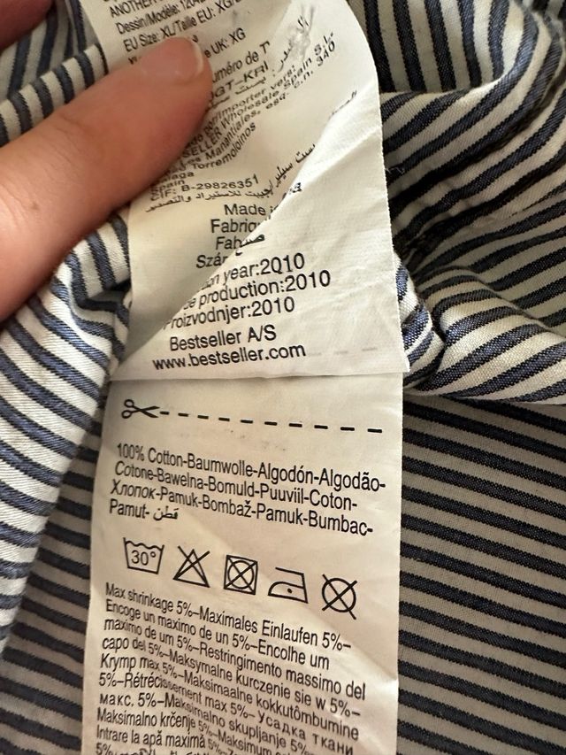 Camicia uomo mezza manica